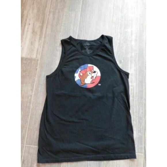 Buc-ee's Beaver Texas Black Tank Unisex size Medium - Picture 1 of 2